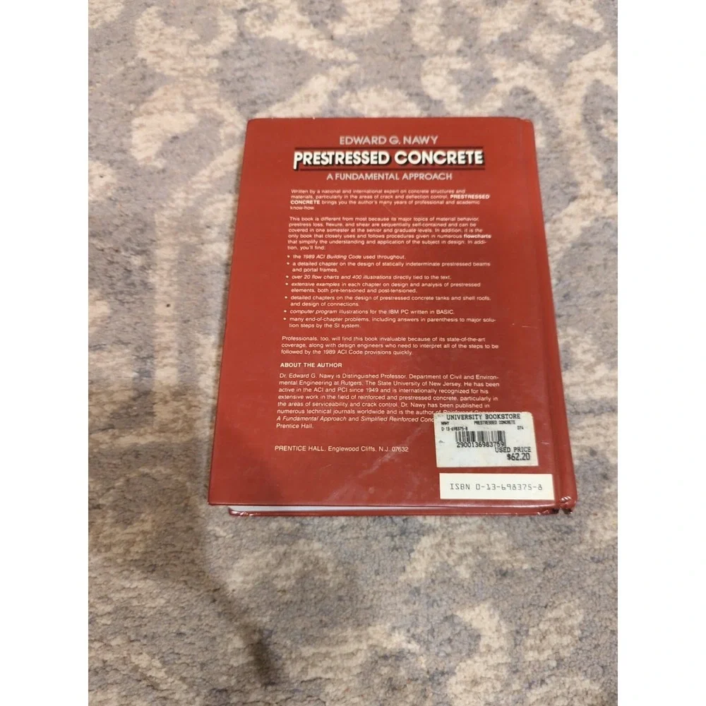 Prestressed Concrete A Fundamental Approach  Edward Nawy 1989‎